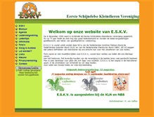 Tablet Screenshot of eskv.nl